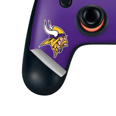 NFL Minnesota Vikings Team Motto Google Stadia Controller Skin